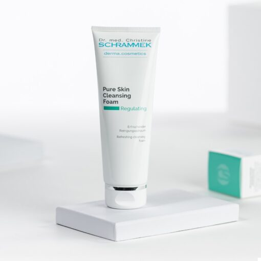 Dr. Schrammek - Regulating - Pure Skin Cleansing Foam - Pena - Cisteni Pleti - Problematicka plet - Hydratace - Regenerace - Anti aging - Kazdodenni pece - Beauty Guru - Kosmetika - Praha - Vinohrady - Green Peel