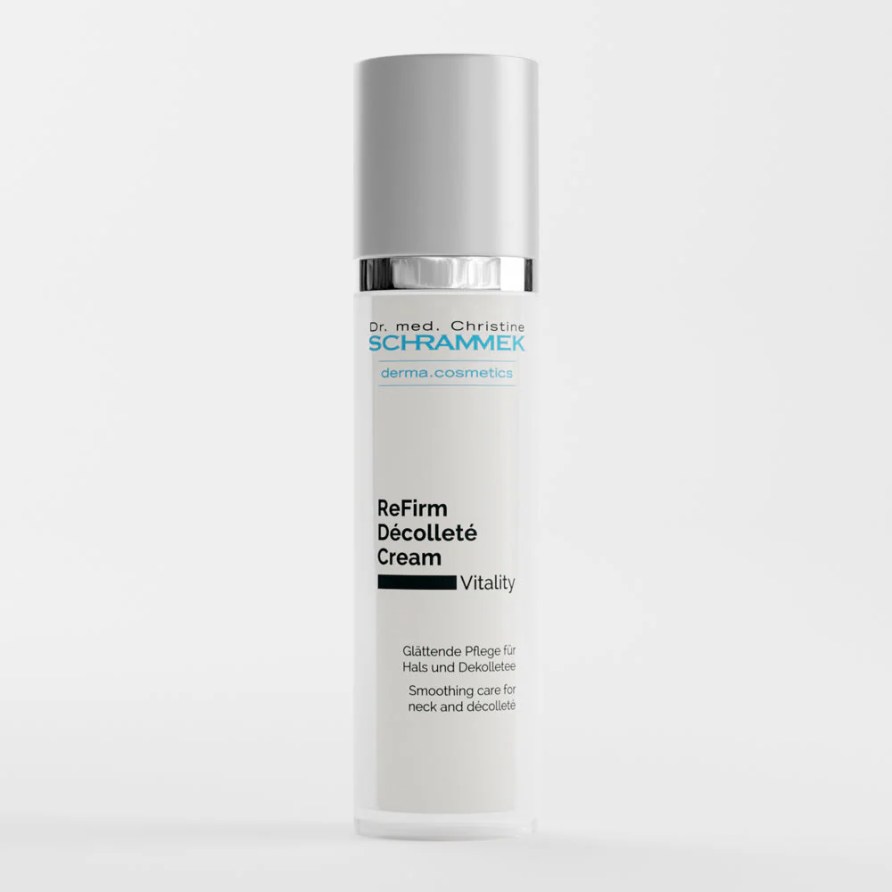 Dr. Schrammek - Vitality - Refirm Decollete Cream - Krém proti vráskám - Anti Aging krém - Antiaging - krk a decolt - Kazdodenni pece - Beauty Guru - Kosmetika - Praha - Vinohrady - Green Peel