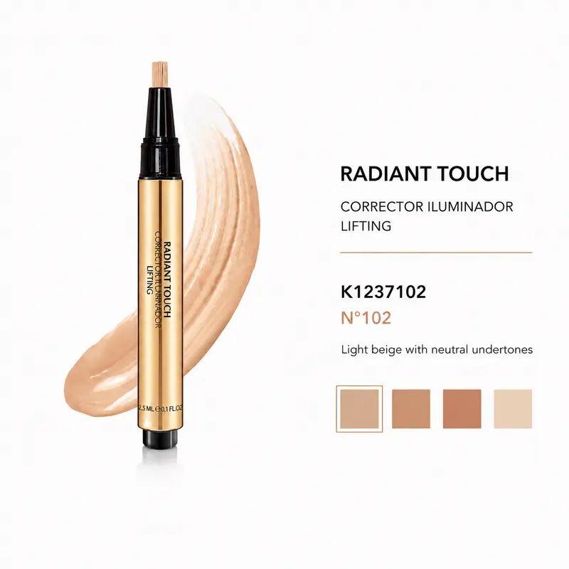 KEENWELL - Multitasking Radiant Touch – rozjasňující korektor - Lifting - Beauty Guru